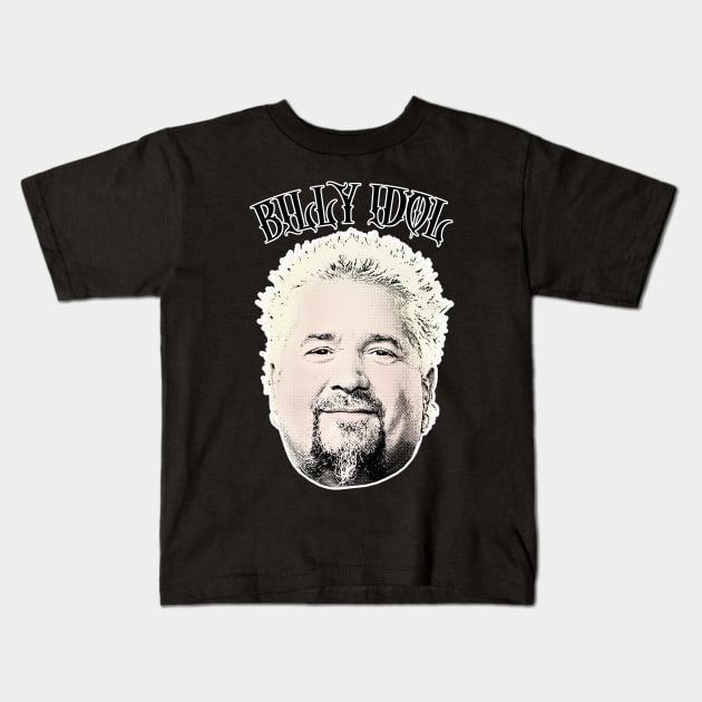 Guy Fieri Meme Fan Art Design Kids T-Shirt by DankFutura